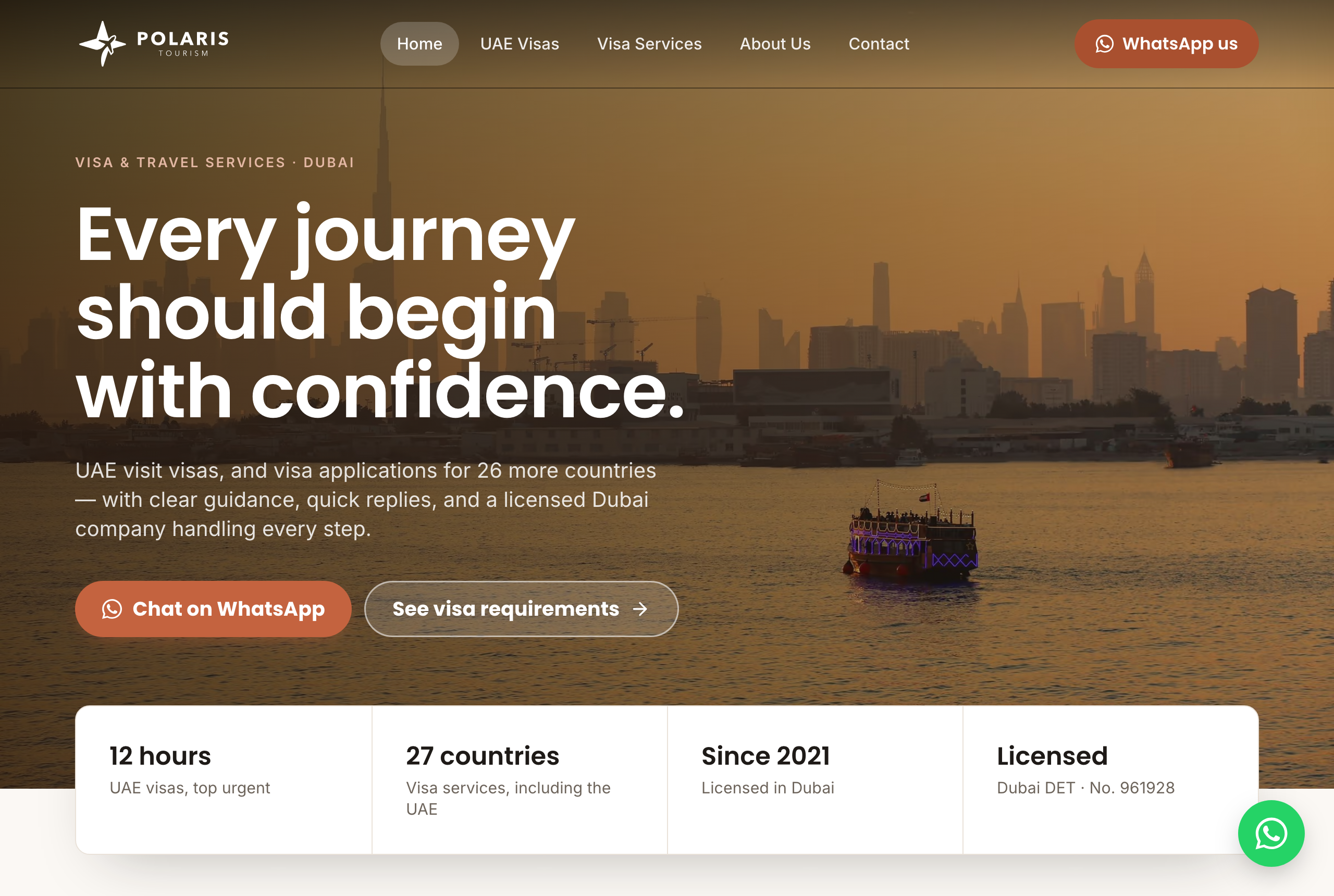 Polaris Tourism — Website + Brand